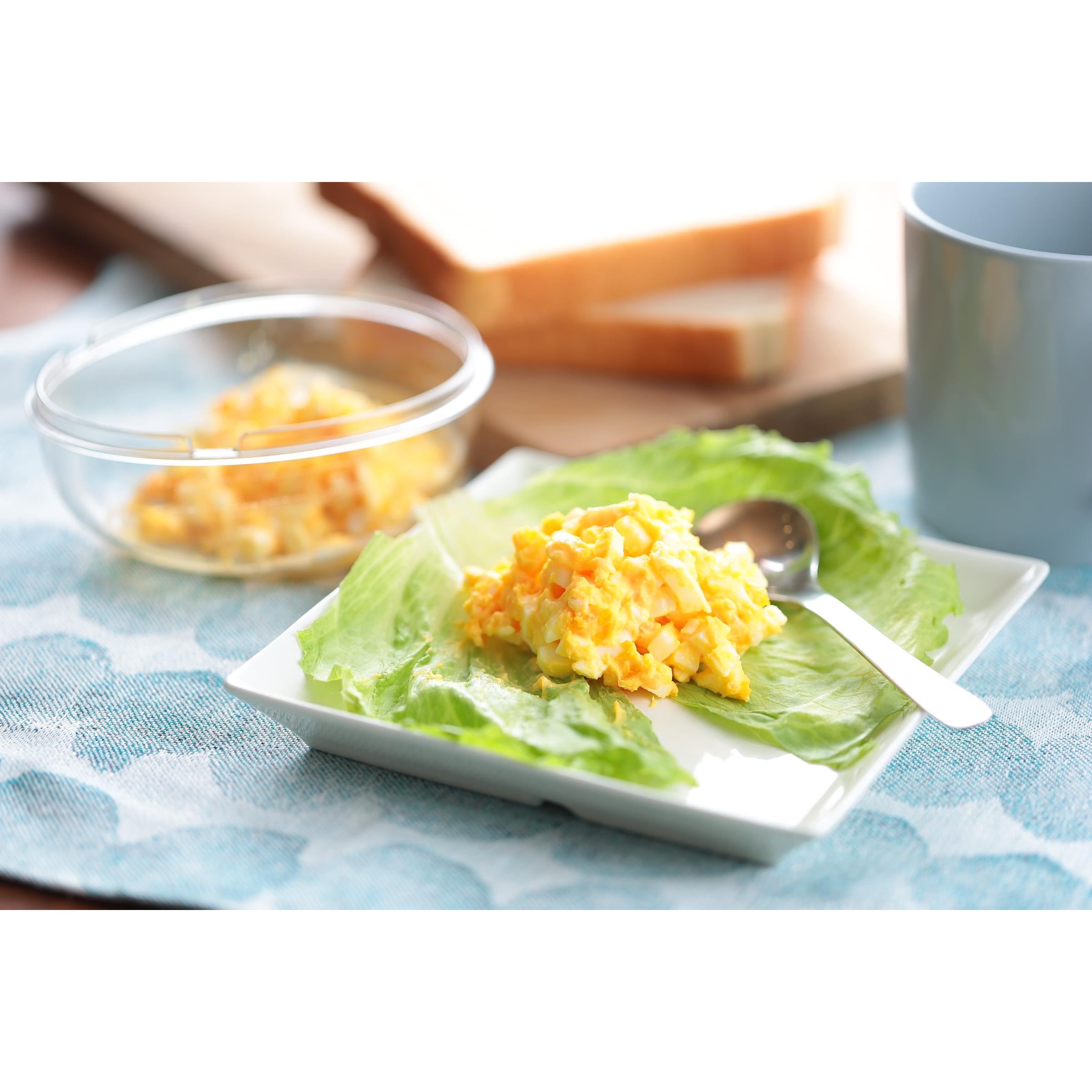 Akebono Egg Masher & Cutter - Perfect for Egg Salad, Deviled Eggs & Cooking - Easy Instant Boiled Egg Slicer for Kitchen & Meal Prep
