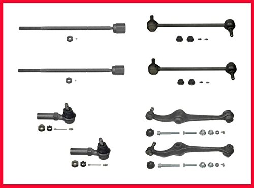 Mac Auto Parts 39778 Windstar 8-Piece Chassis Kit - Control Arms, Ball Joints, Tie Rods, Sway Bar Links | Complete Suspension Repair Kit for Ford Windstar | Perfect for DIY Mechanics & Smooth Ride Maintenance