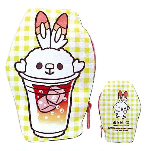 Pokemon Peaceful Place Snack Pouch 2 Inch Collectible Toy - Takara Tomy Official Pokemon Merchandise for Kids Collection, Display & Gift Giving