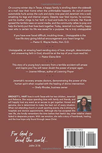 Unstoppable: A Story of Hope - Inspirational Book for Overcoming Adversity | Motivational Reading for Personal Growth & Self-Improvement | Perfect for Book Clubs, Gifts & Daily Encouragement