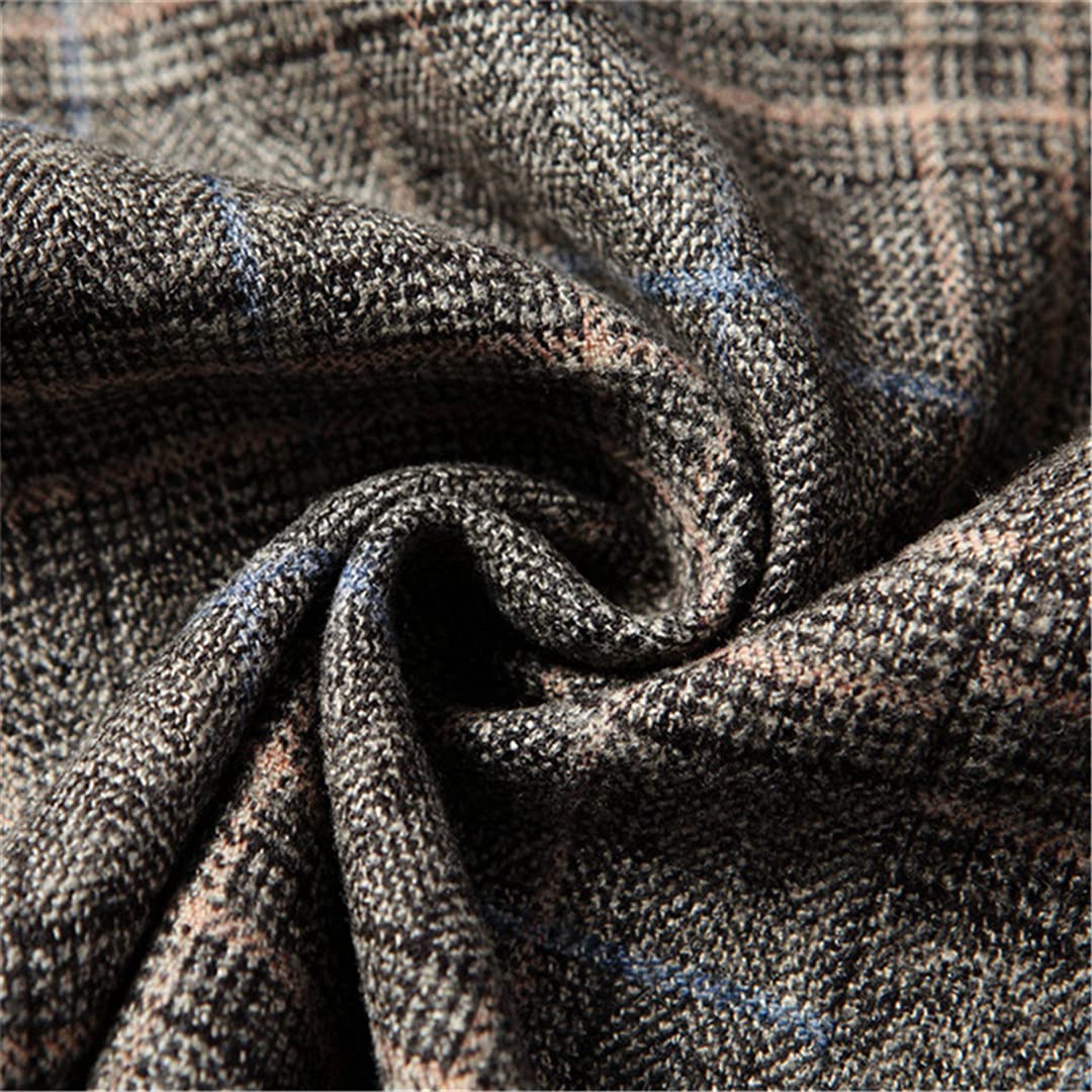 Men's Spring Plaid Blazer - Wedding & Business Casual Suit Jacket for Formal Occasions | Office Wear, Date Night & Special Events