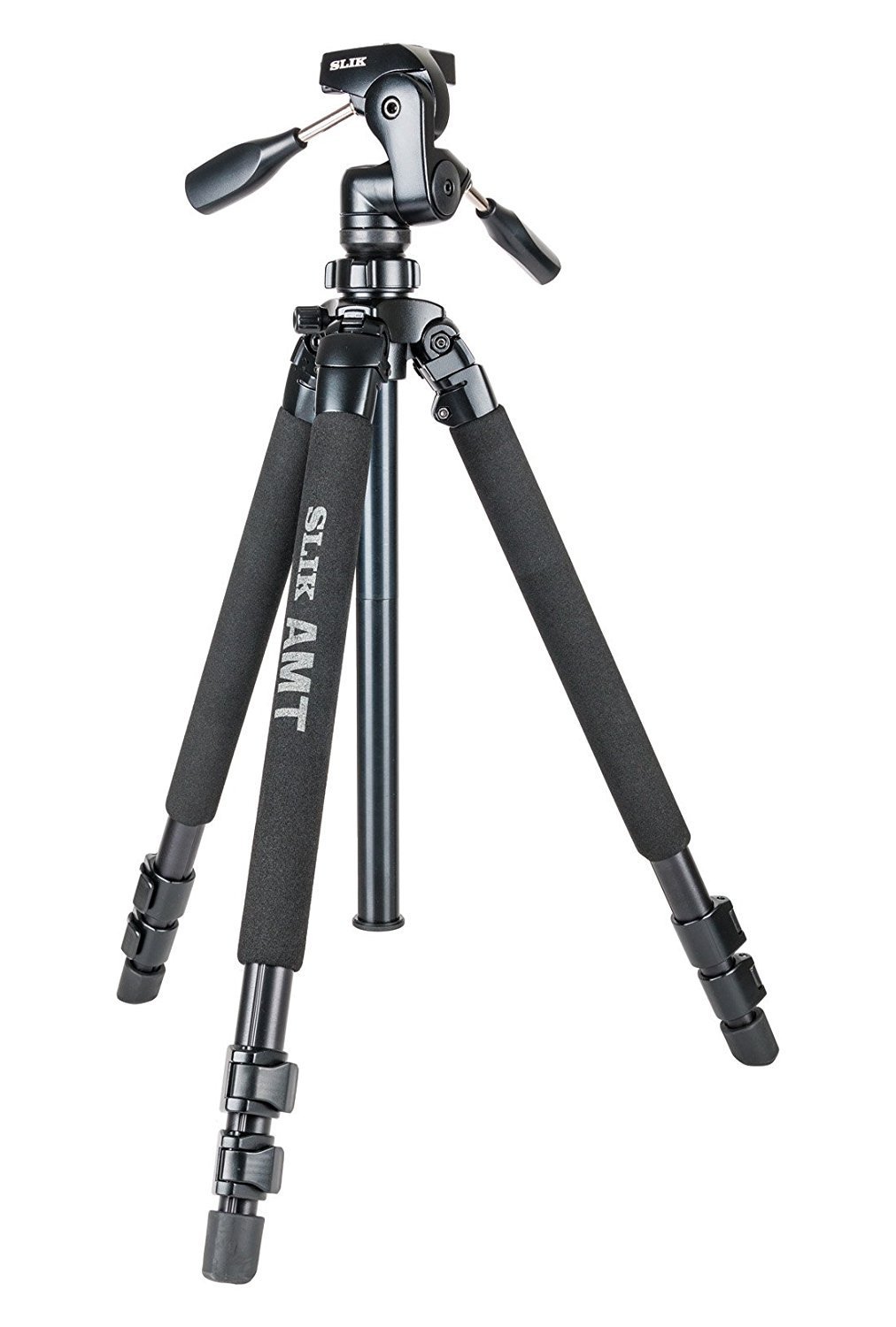 SLIK Pro 700 DX Professional Tripod Legs - Heavy Duty Aluminum Camera Tripod for DSLR & Mirrorless Cameras - Black (Perfect for Photography, Videography, Travel & Outdoor Shooting)