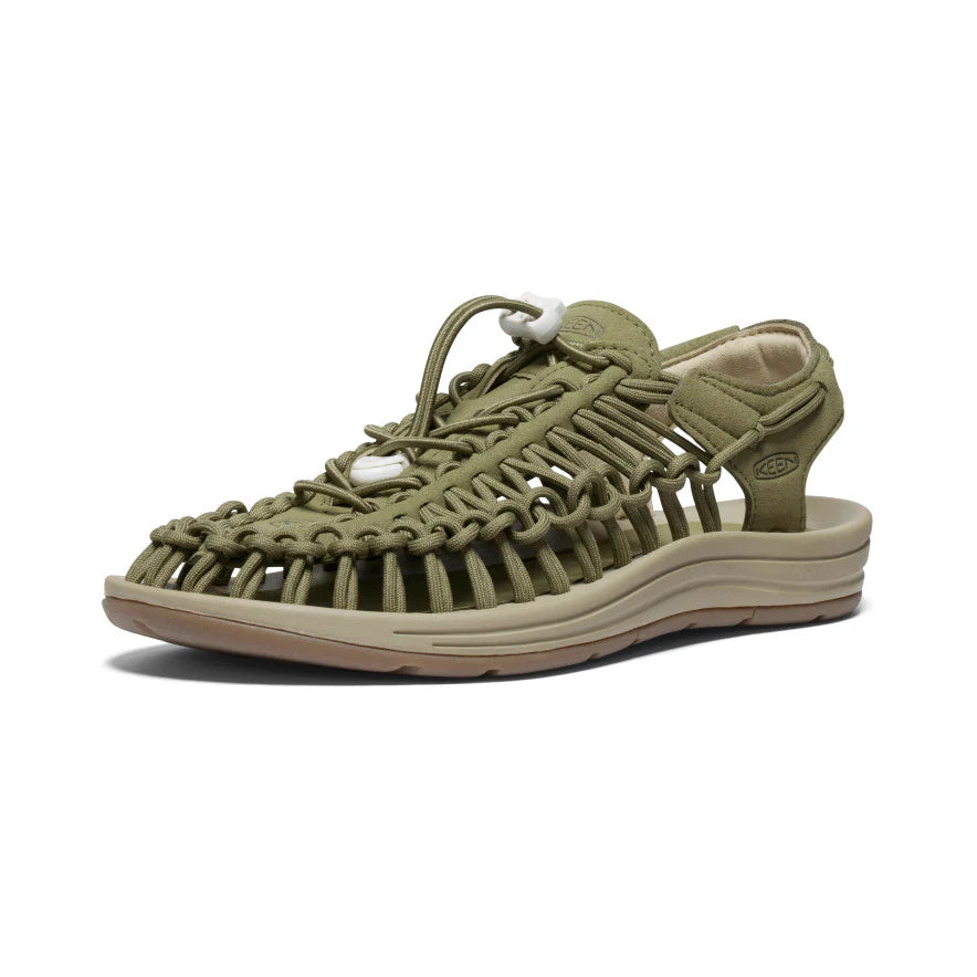 UNEEK Women's Martini Olive & Safari Sandals - Stylish & Comfortable for Casual Outings, Beach Walks & Summer Travel