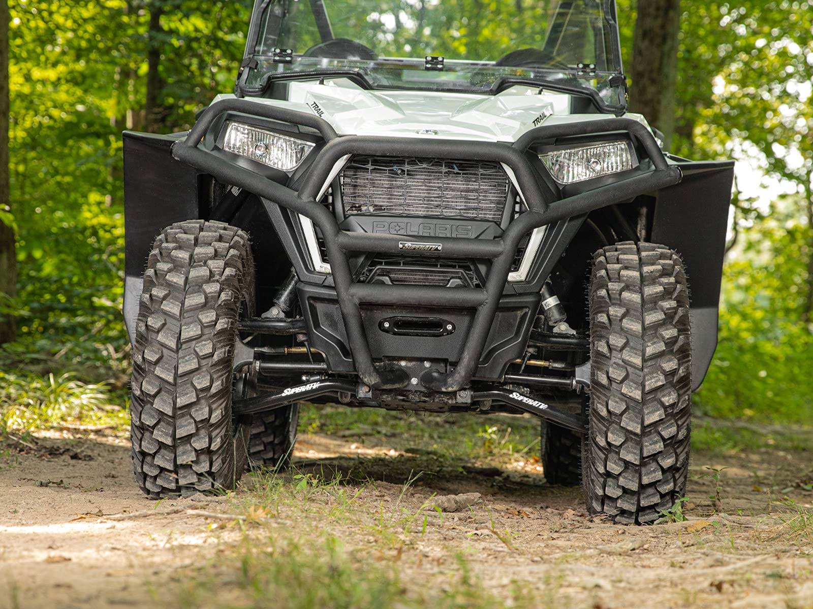 SuperATV High Clearance Lower A-Arms for 2015-2020 Polaris RZR 900 | 28 Inch Tires Compatible | 1.5 Inch Lift Kit | Heavy Duty 300M Ball Joints | Off-Road & Trail Riding Upgrade