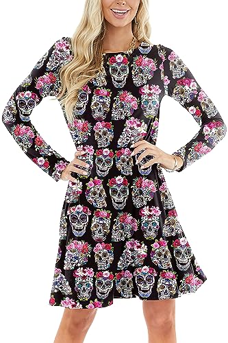 H | Skull Floral