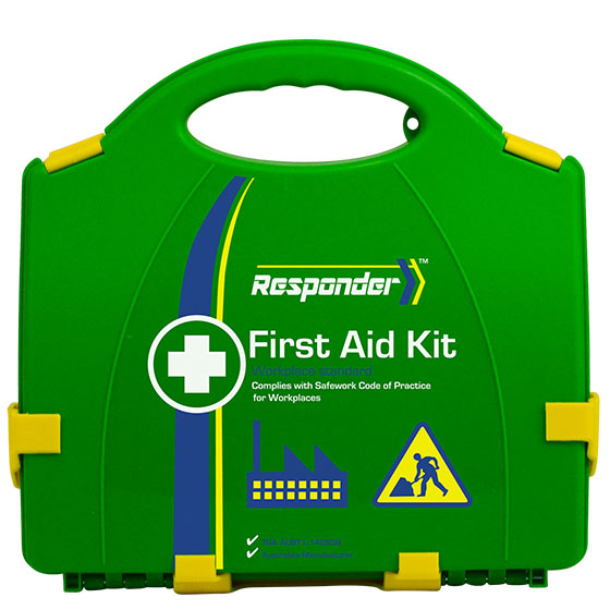 Responder 4 Series Premium First Aid Kit - 120 Pieces Emergency Medical Supplies for Home, Car, Workplace & Outdoor Adventures