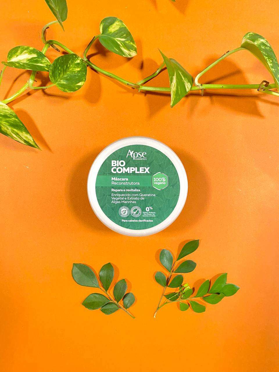 Apse Cosmetics Bio Complex Reconstruction Mask - 10.58 oz Deep Conditioning Hair Treatment for Damaged Hair | Repair & Hydrate Dry, Brittle Hair - Perfect for Salon-Quality Results at Home