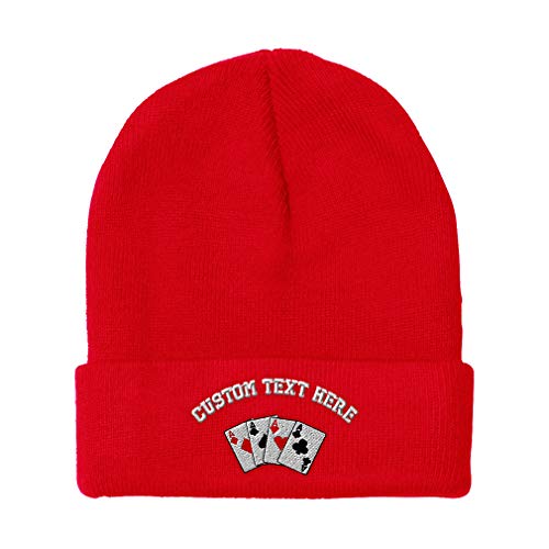 Red Personalized Text Here