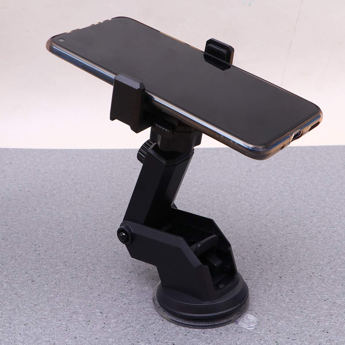 1pc Rotatable Multifunctional Car Phone Mount Holder - Dashboard & Desk Bracket with Strong Suction Cup - Perfect for GPS Navigation, Hands-Free Calling & Video Watching While Driving