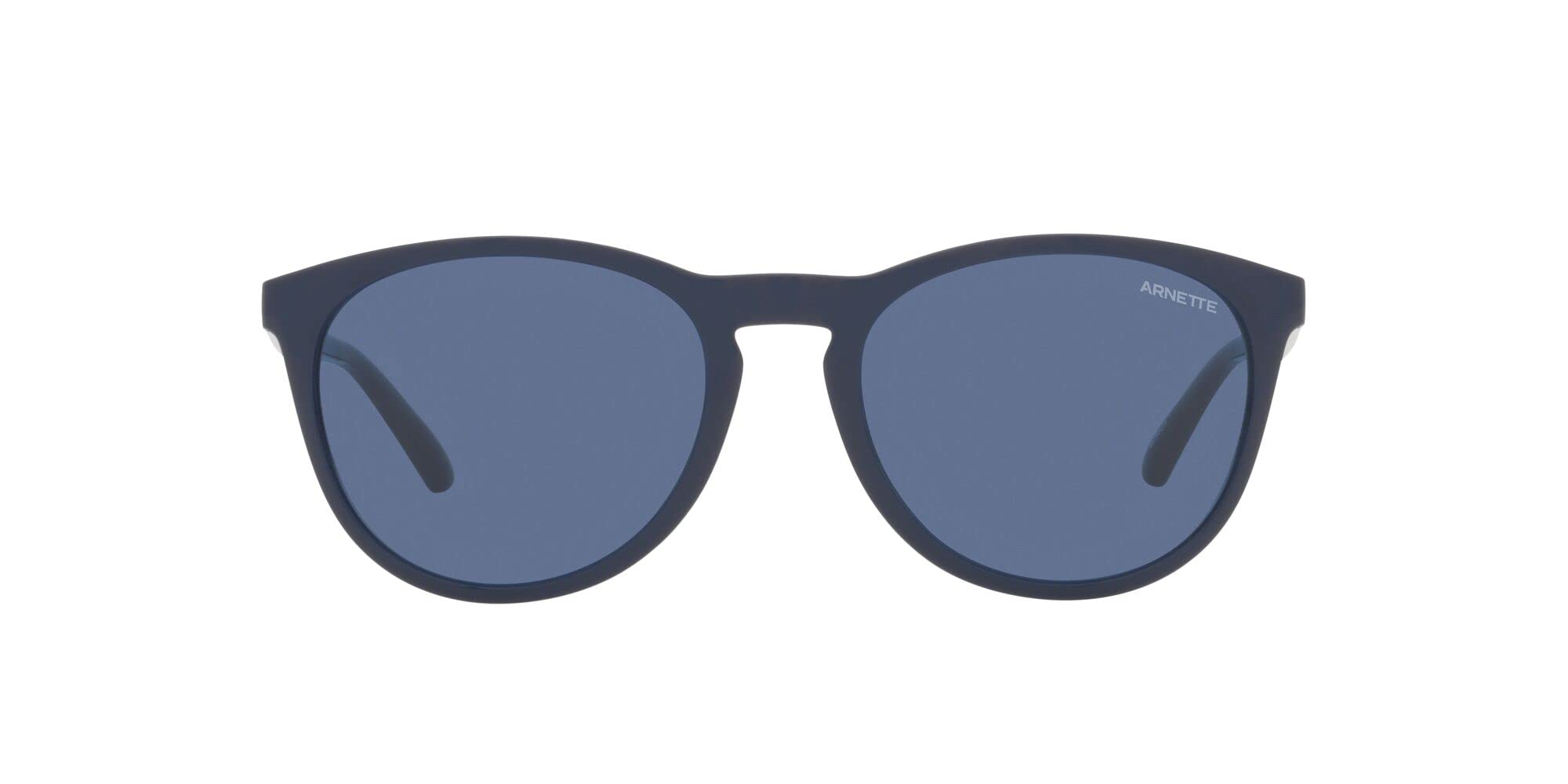 Arnette AN4299 Gorgon Round Sunglasses for Men - Dark Blue Frame, 54mm Lens - UV Protection, Stylish & Durable - Perfect for Driving, Beach & Outdoor Activities
