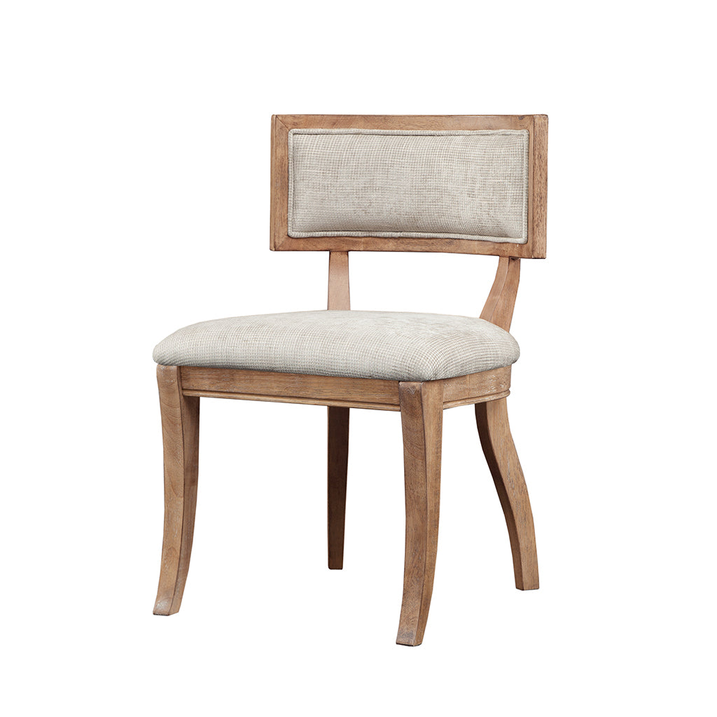 Modern Dining Chairs Set of 2 - Sturdy Wooden Kitchen Chairs with Padded Seat - Perfect for Dining Room, Kitchen, Breakfast Nook & Small Spaces