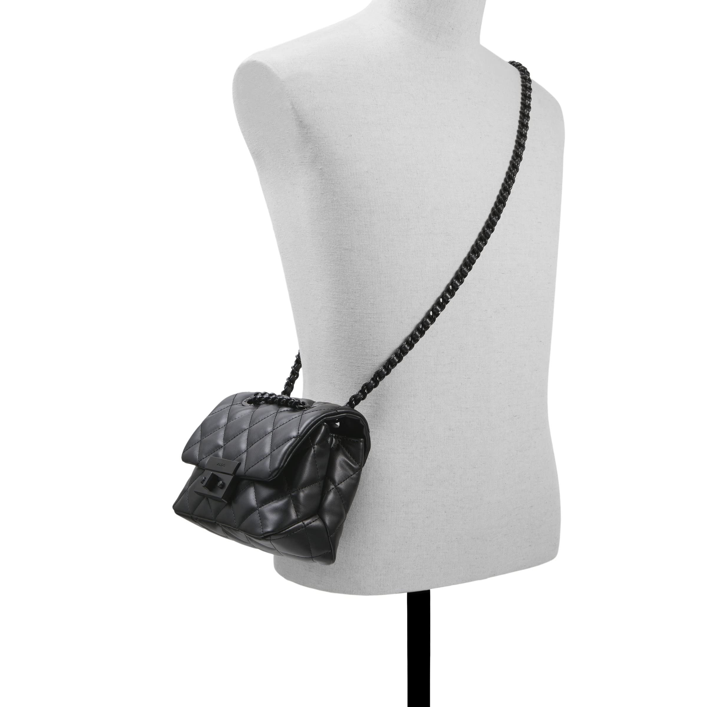 ALDO Women's Latisse Leather Handbag - Stylish Crossbody Purse for Everyday Use, Work, and Travel | Fashionable & Functional Shoulder Bag