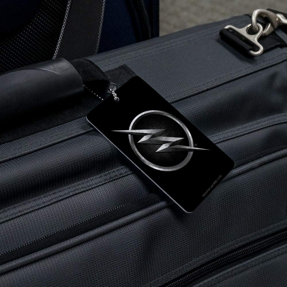 The Flash TV Series Zoom Logo Luggage Tag - Durable Suitcase ID Card for Carry-On Bags | Perfect for Travel, Conventions & Superhero Fans