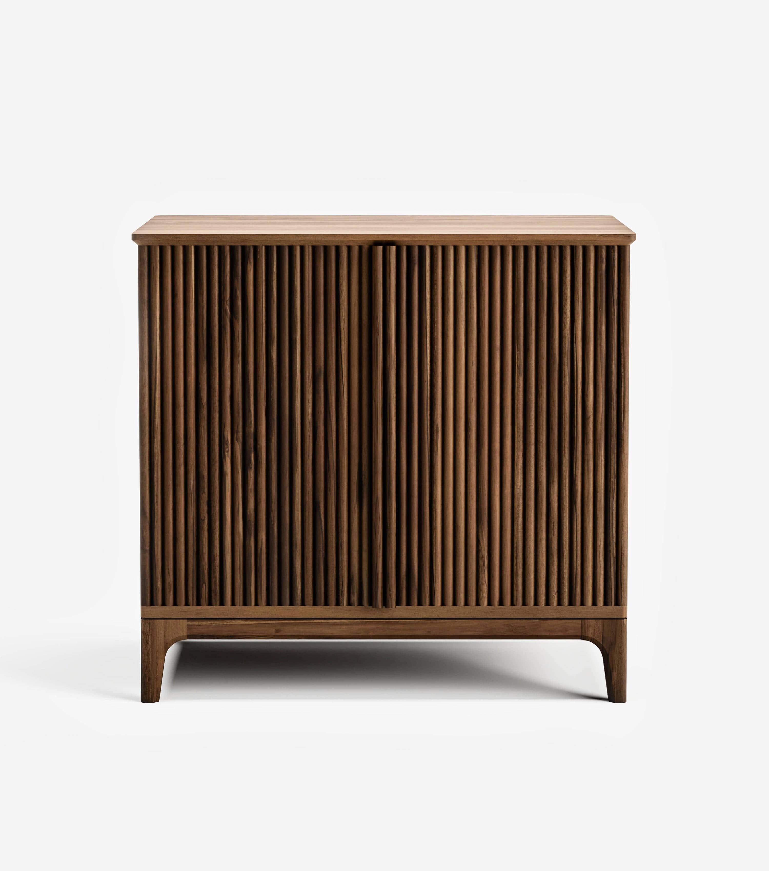 Granada 2 Door Cabinet - Solid Wood Storage Cabinet with Adjustable Shelves for Living Room, Bedroom & Office Organization
