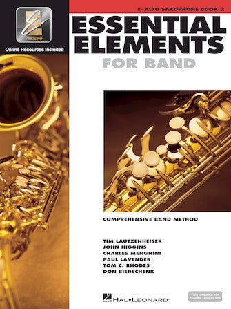 Essential Elements for Band - Eb Alto Saxophone Book 2 with EEi | Comprehensive Music Method Book for Students | Perfect for School Bands, Private Lessons & Home Practice