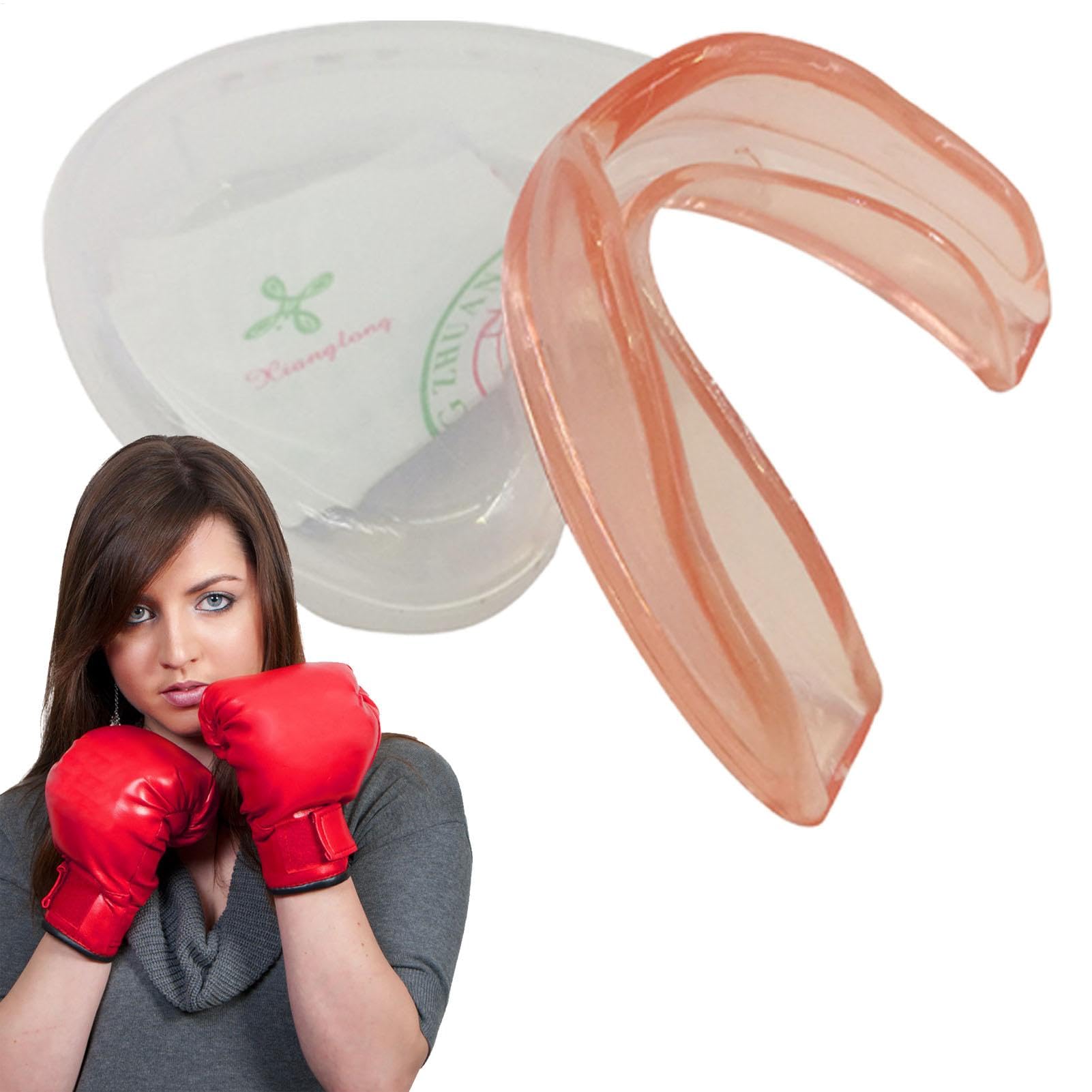 Best Boxing Mouthguard for Adults & Youth - High Impact Protection for Boxing, Wrestling, Football, Hockey, Karate, Lacrosse & Contact Sports - Durable Teeth Guard for Training & Competition