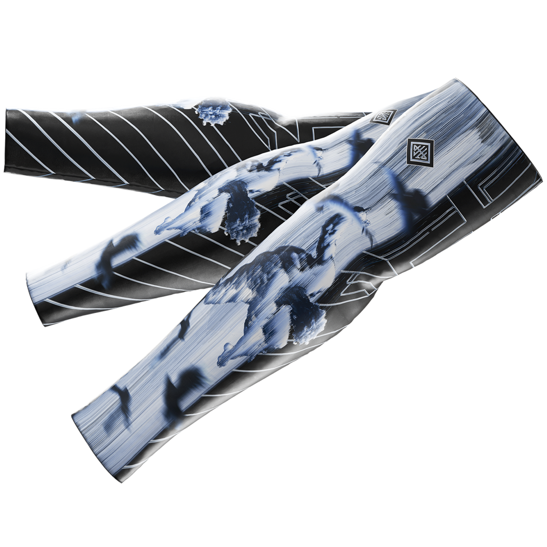 4114 AIM SLEEVE V2 DUSK Arm Sleeve - UV Protection & Compression for Outdoor Sports, Running, Basketball & Cycling - Breathable & Moisture-Wicking Performance Wear
