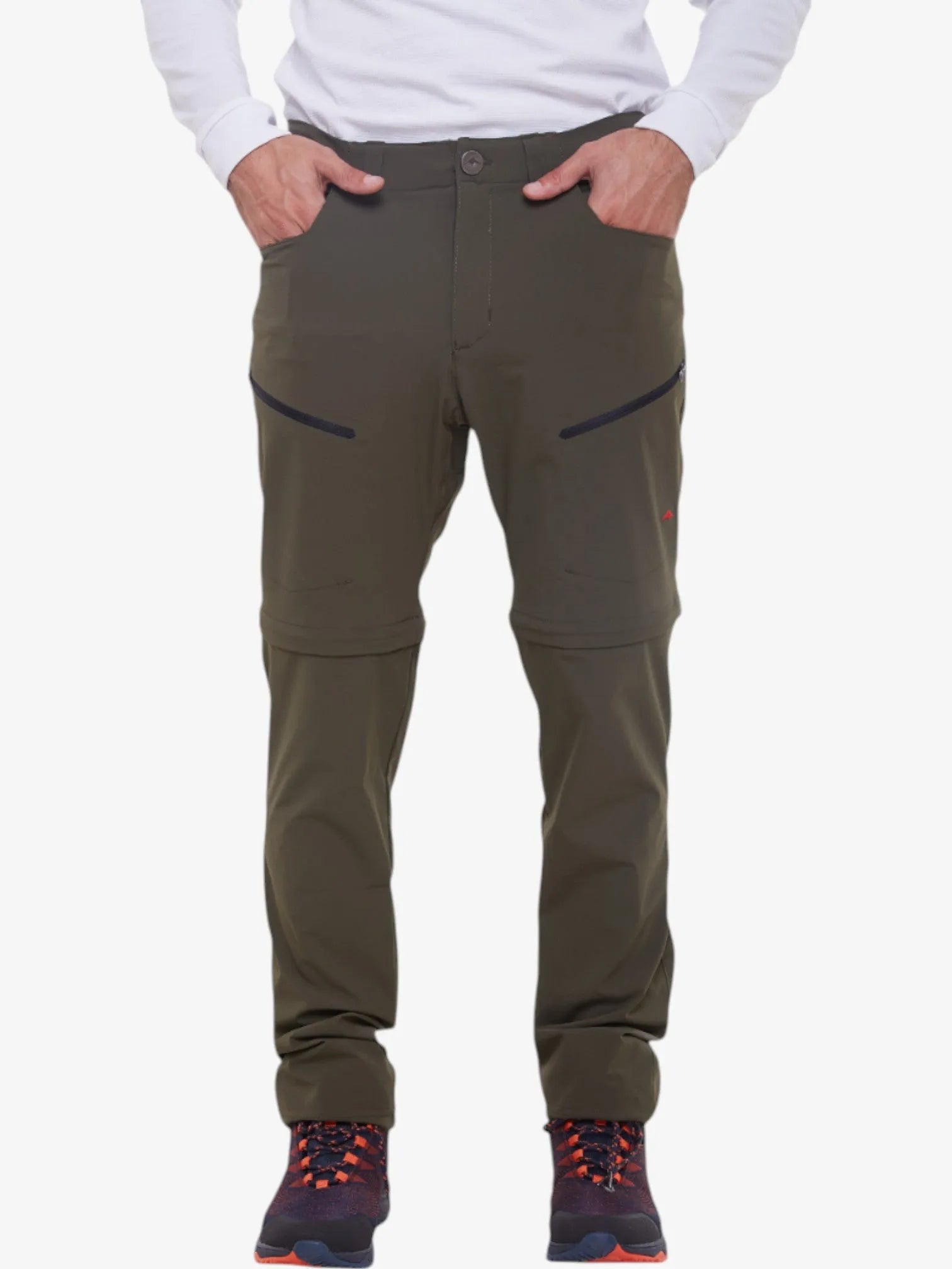 Katmandu Trekking Convertible Pants - Military Green Hiking & Outdoor Adventure Pants for Men & Women | Perfect for Camping, Backpacking & Travel