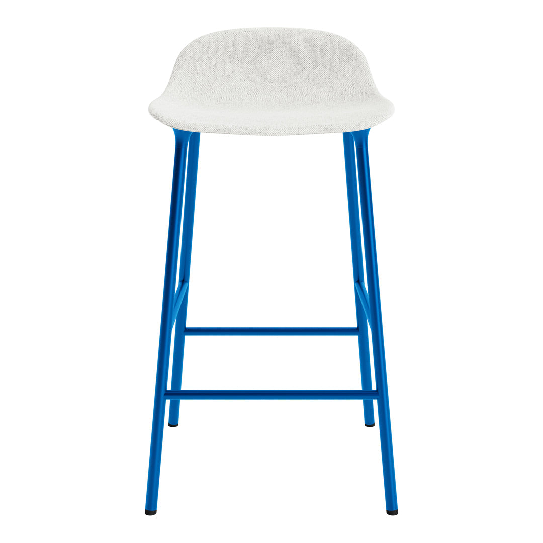 Modern Form Counter Stool with Sturdy Metal Legs & Comfortable Upholstered Seat - Perfect for Kitchen Islands, Breakfast Bars & Home Decor