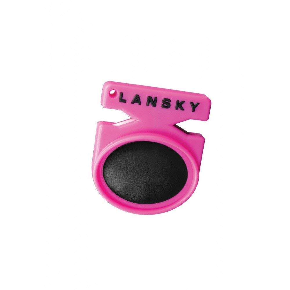 Lansky PFIX Hunting Knife - Premium Pink Outdoor Knife for Camping, Survival & Bushcraft | Perfect Gift for Hunters & Outdoor Enthusiasts