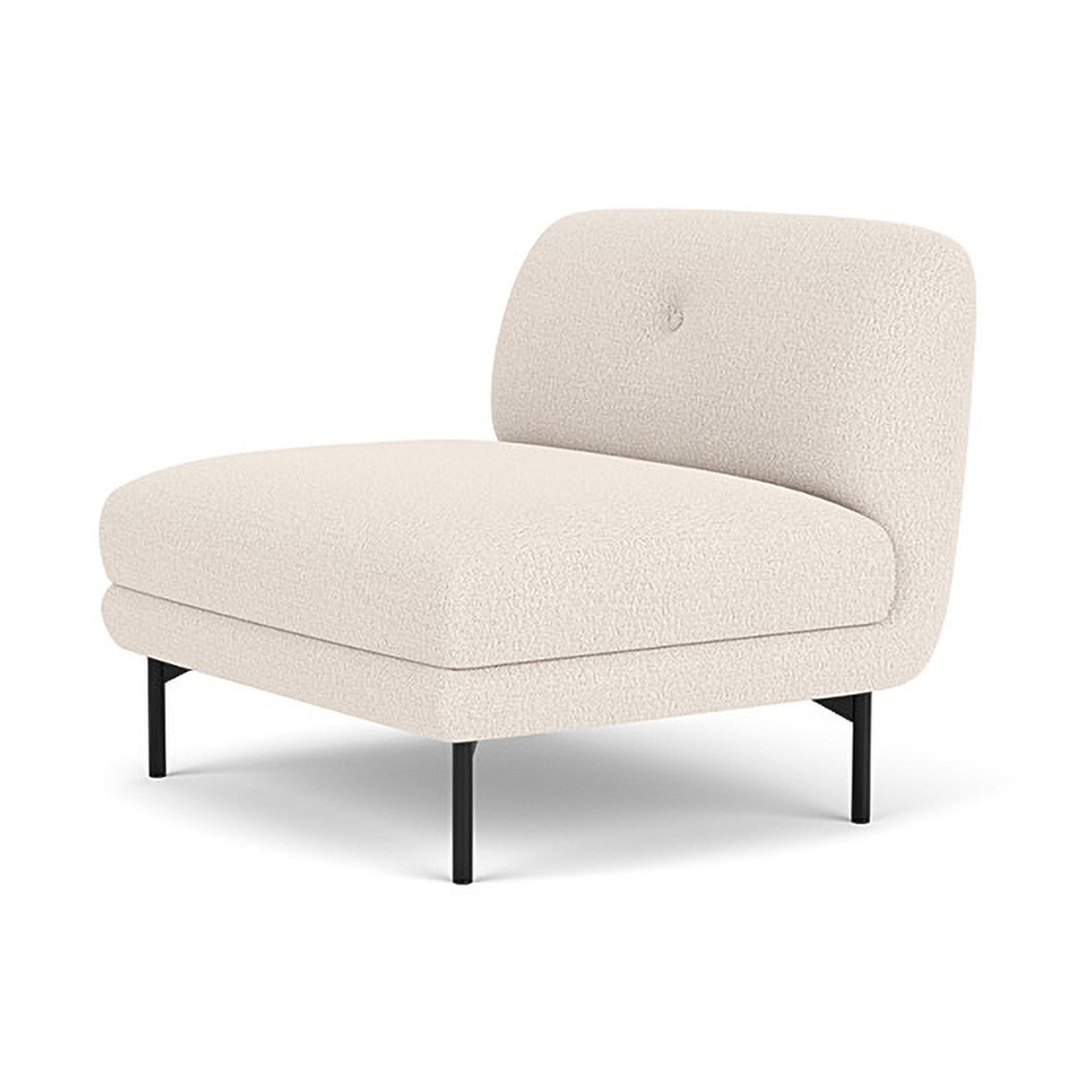 Alfred Boucle Modular Armless Sectional Sofa - Modern Comfort for Living Room, Lounge & Office Spaces
