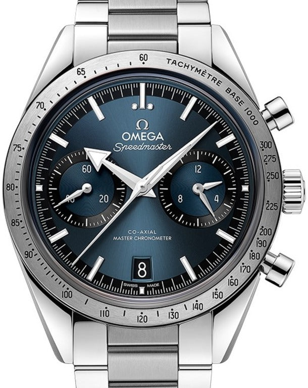 Omega Speedmaster Heritage Chronograph Men's Watch - Stainless Steel Case & Bracelet - Luxury Automatic Chronograph Timepiece for Business, Gifts & Special Occasions