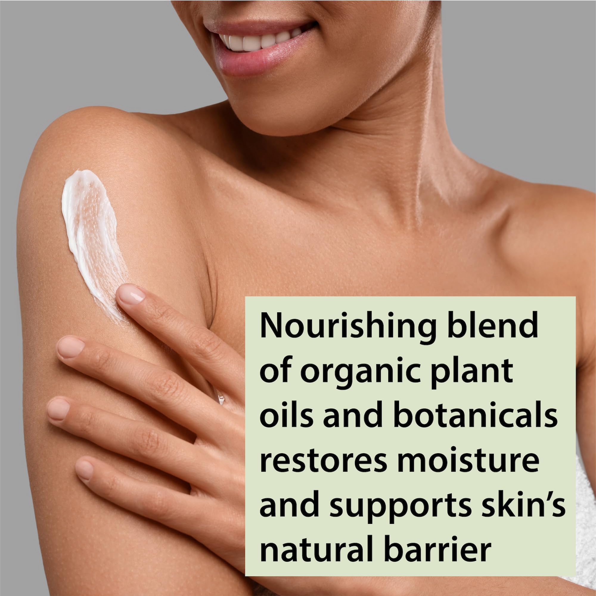 USDA Certified Organic Body Lotion - Unscented Nourishing Hand & Body Moisturizer - 8 fl oz - Perfect for Dry Skin Care & Daily Hydration