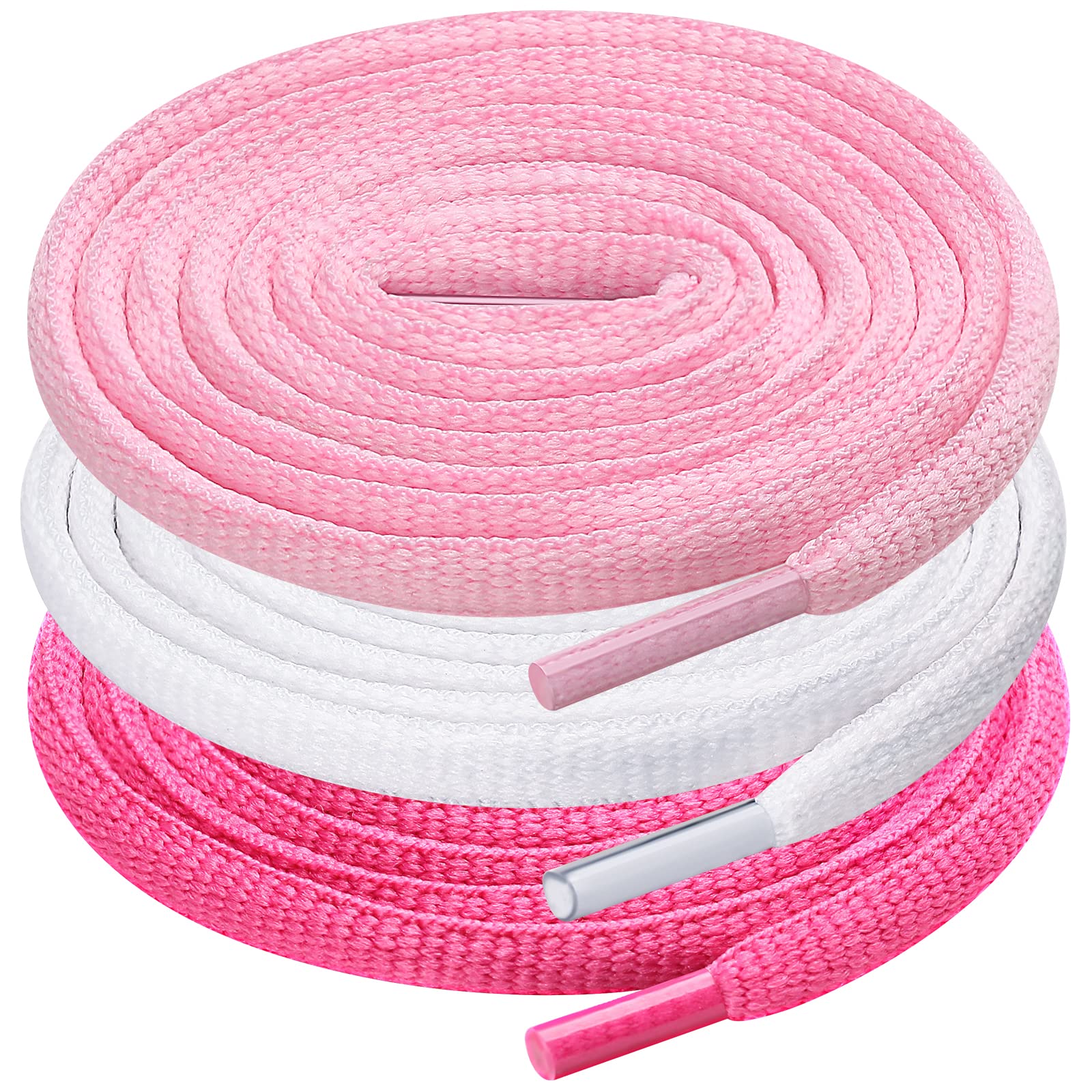 UpUGo 3 Pair Oval Shoe Laces - 1/4
