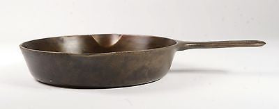 Vintage GRISWOLD No. 6 Cast Iron Skillet Pan - Block Logo, Well Seasoned, Made in Erie PA - Perfect for Camping, Baking & Outdoor Cooking