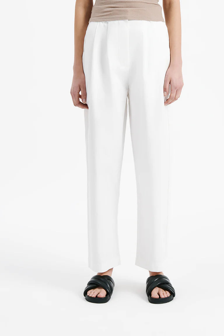 Women's White Dune Pants - Lightweight Travel & Hiking Pants for Outdoor Adventures