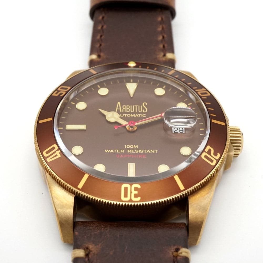 ARBUTUS ARBR01GFF Men's Analog Stainless Steel Watch - Waterproof & Durable for Business, Casual & Outdoor Activities