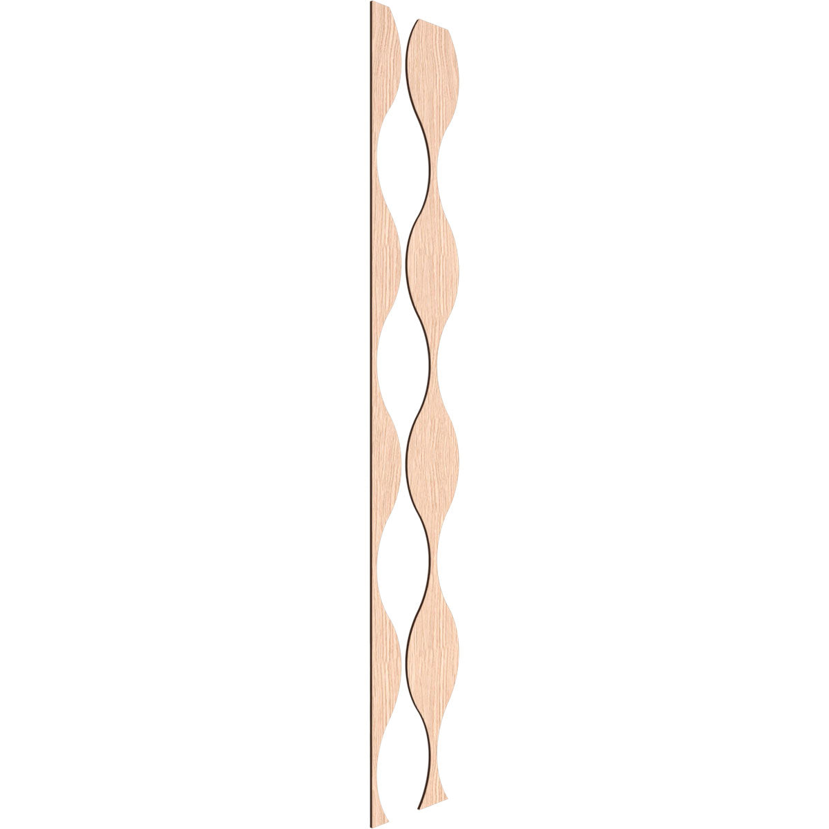 Ozark Adjustable Wood Slat Wall Kit - Modern DIY Wall Panel System for Home & Office Decor - Perfect for Living Room, Bedroom, and Accent Walls