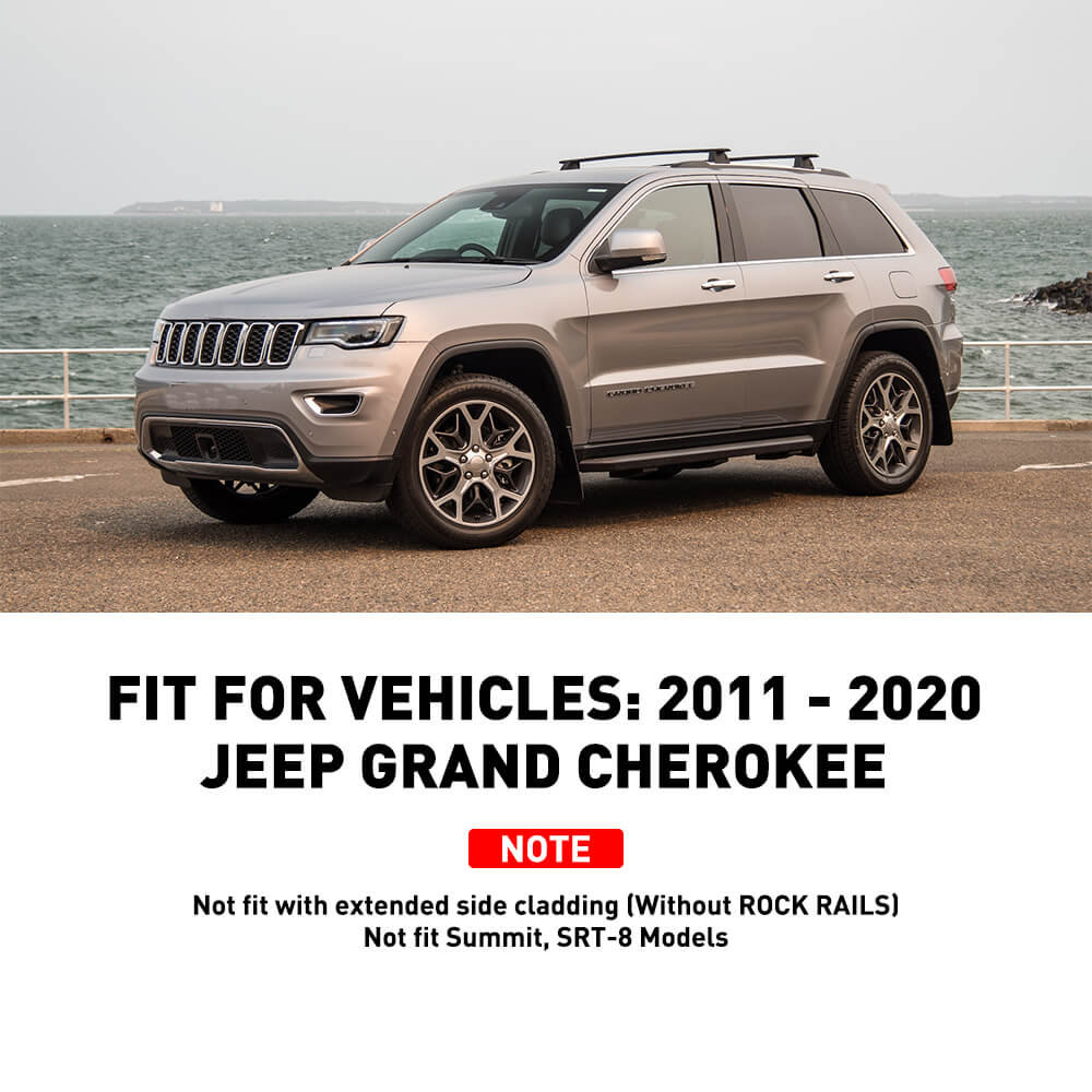 11-20 Jeep Grand Cherokee Mud Flaps - Front & Rear Splash Guards for Off-Road & All-Weather Protection | Durable Auto Accessories for Adventure & Daily Driving
