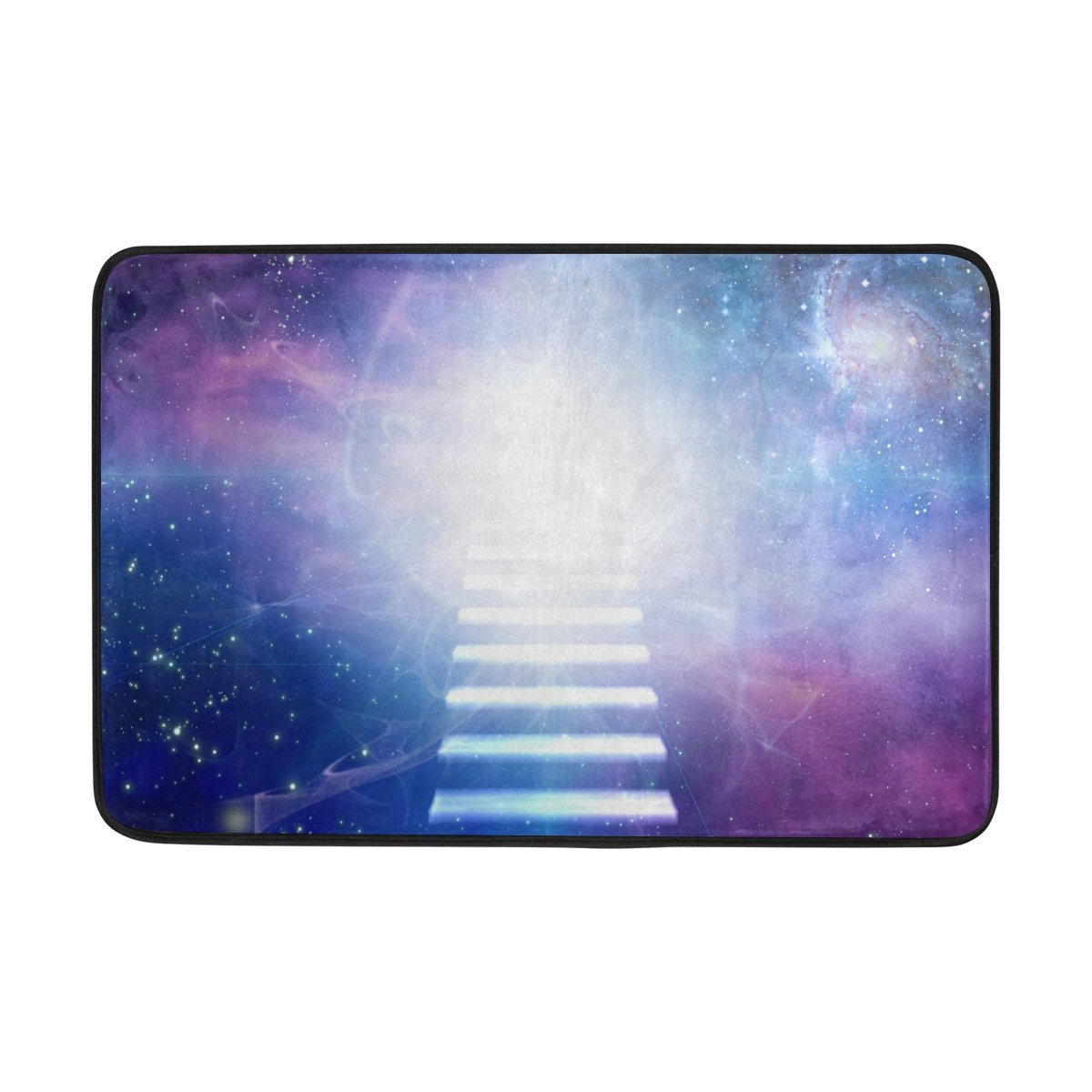 Galaxy Mystery School Doormat - 23.6 x 15.7 Inch Non-Slip Polyester Entrance Mat for Outdoor/Indoor Use - Perfect for Front Door, Porch, Patio & Mudroom Decor