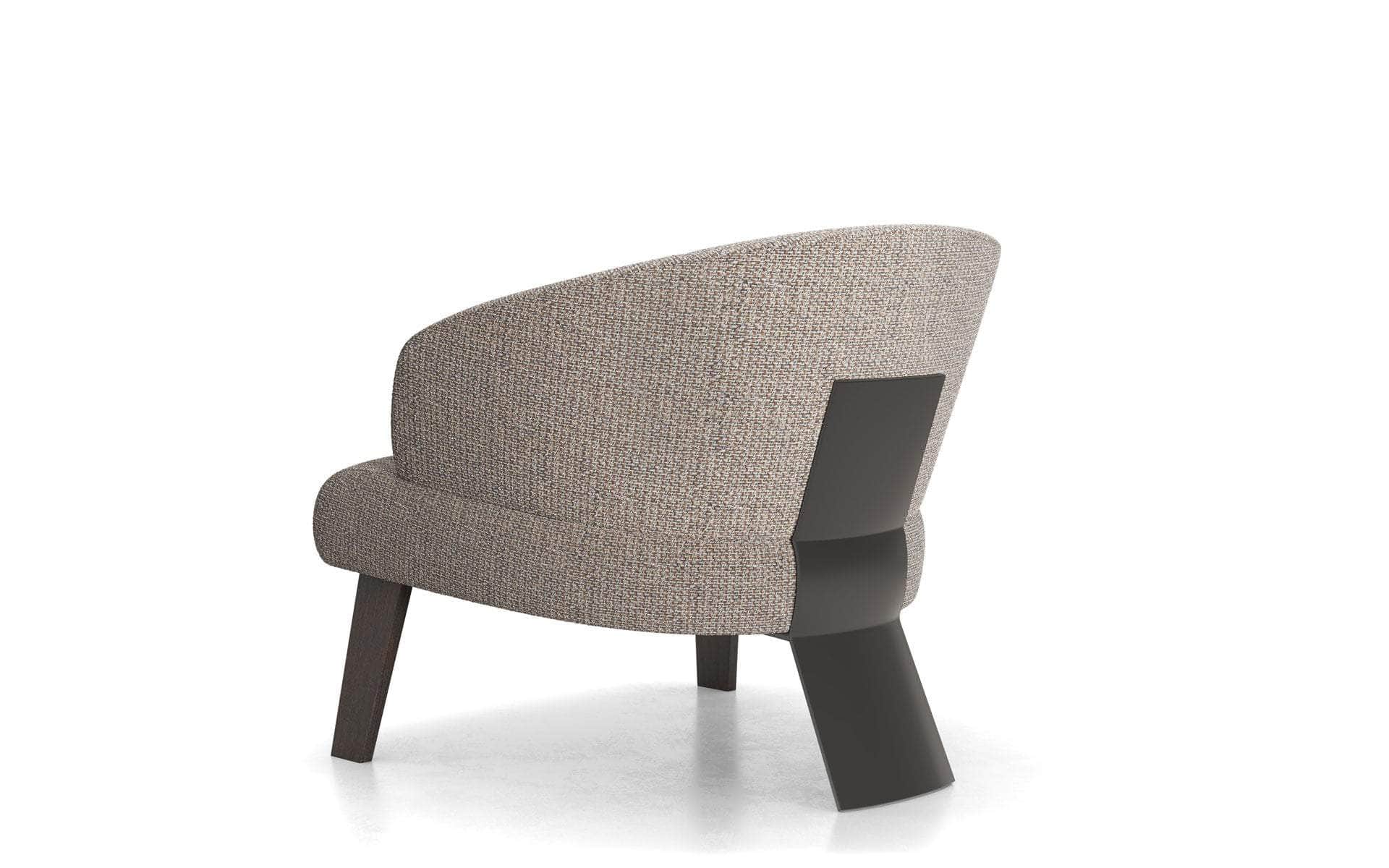 Thayer Accent Lounge Chair - Modern Maplewood Frame with Premium Italian Fabric - Perfect for Living Room, Bedroom, or Office Decor