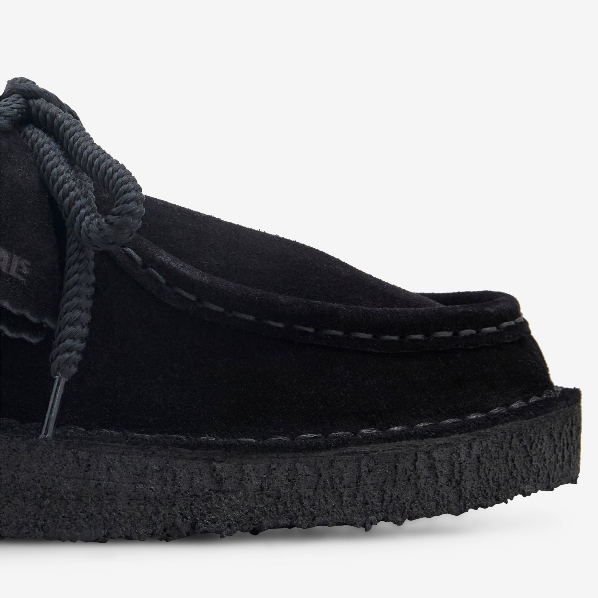 Premium Black Suede Desert Nomad Mule Shoes - Comfortable Slip-On Loafers for Women & Men - Perfect for Casual Wear, Travel & Outdoor Adventures