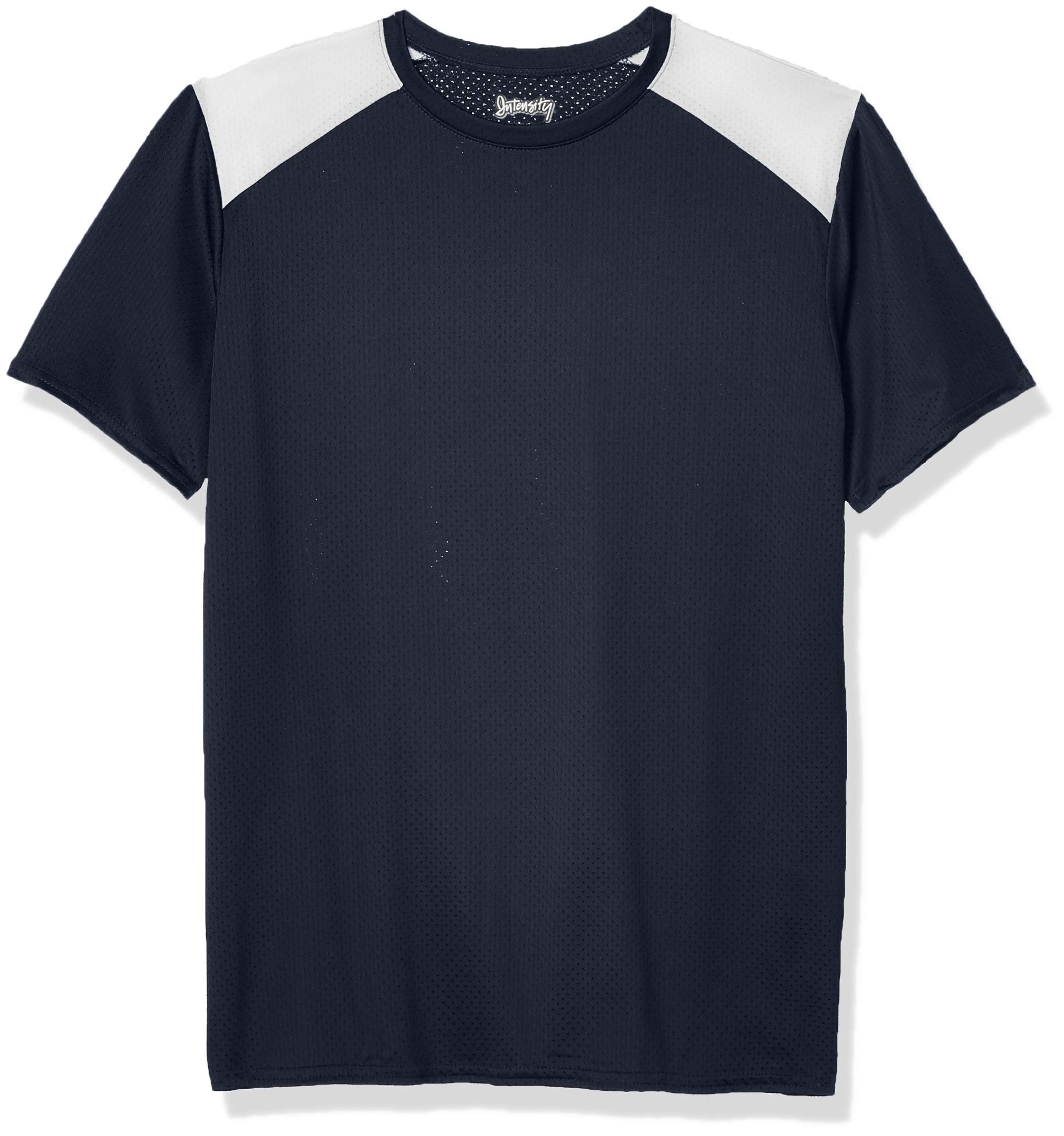 Intensity Boys' Jersey - Navy & White - Large Size - Perfect for Soccer, Baseball & Casual Wear