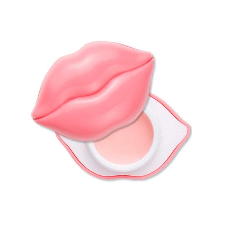 New Cute Lip Shaped Lip Balm for Women - Dark Lips Treatment with Vitamin E, Jojoba Oil & Shea Butter - Moisturizing & Lightening Lip Care (Random Colors) - Perfect for Daily Hydration & Night Lip Treatment