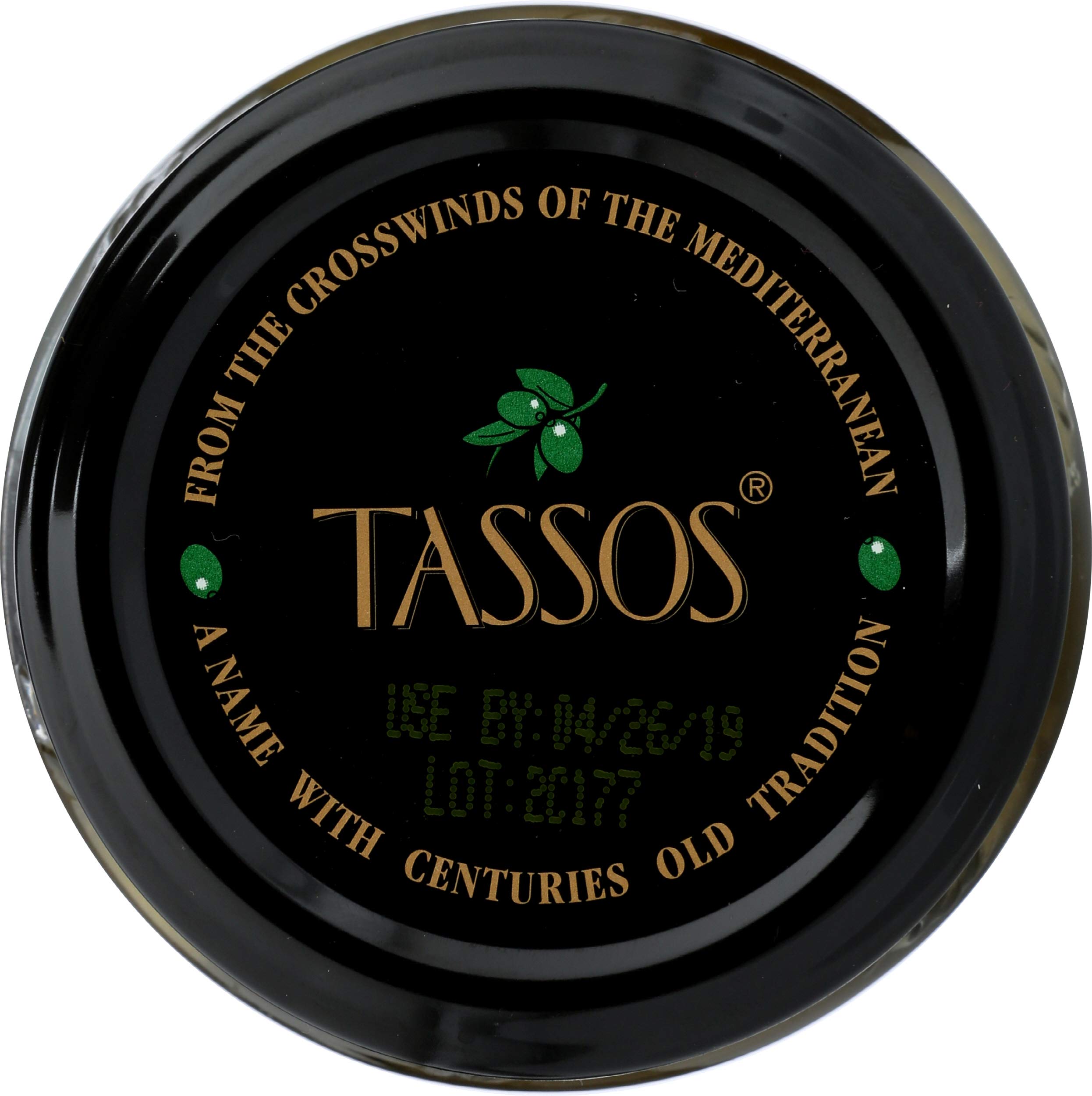 Premium TASSOS Blue Cheese Stuffed Olives - Gourmet Appetizer (12oz) | Perfect for Charcuterie Boards, Cocktail Parties & Mediterranean Recipes