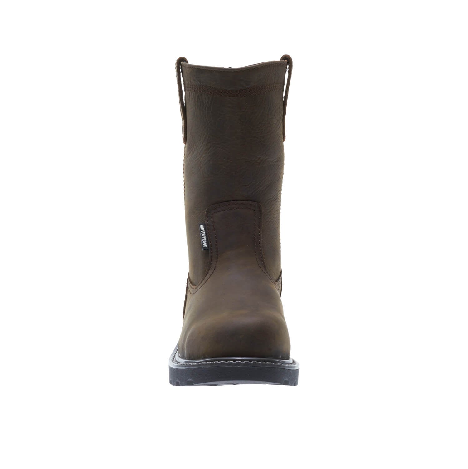 Waterproof Steel Toe Pull On Work Boots for Men - Slip Resistant Safety Shoes for Construction, Warehouse & Outdoor Work