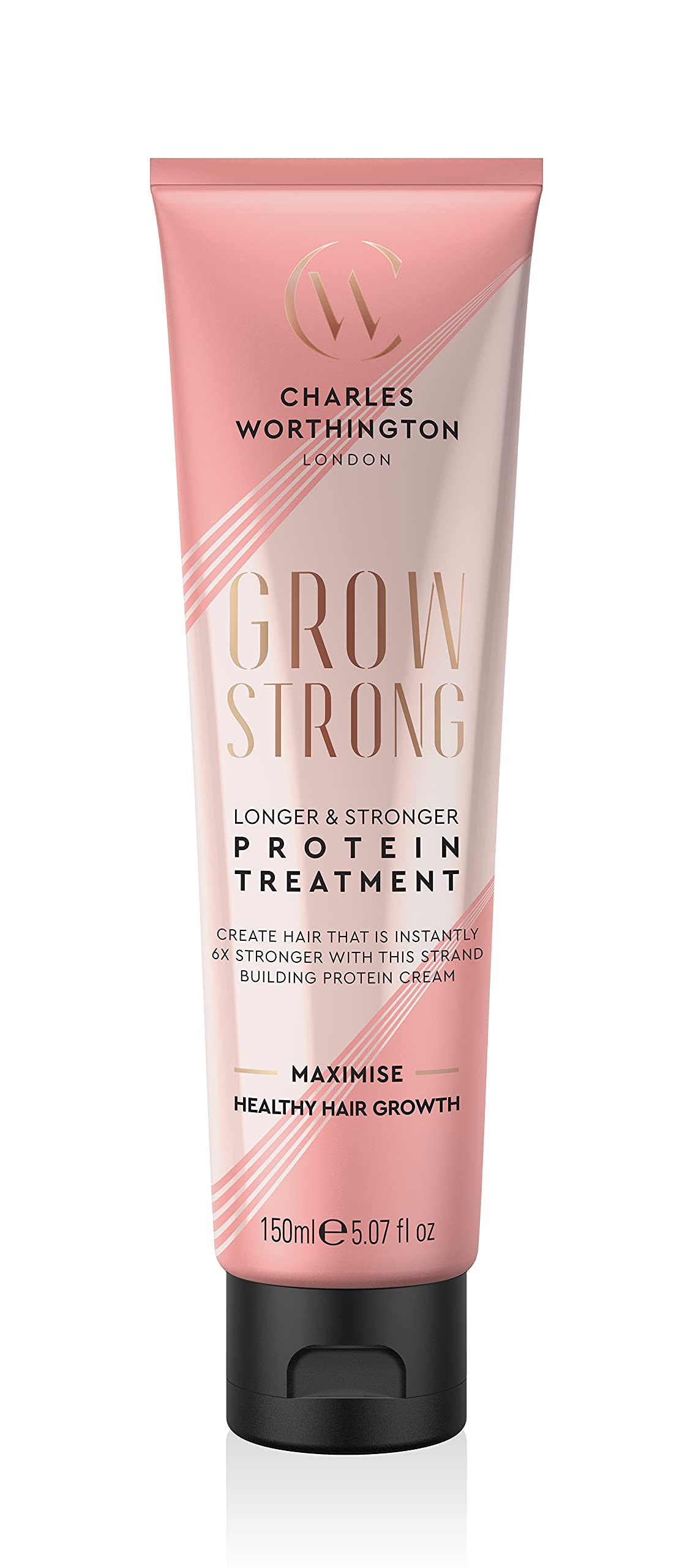 Grow Strong Longer & Stronger Protein Treatment for Hair - Deep Conditioning Repair for Damaged Hair - Perfect for Salon Treatments & At-Home Hair Care