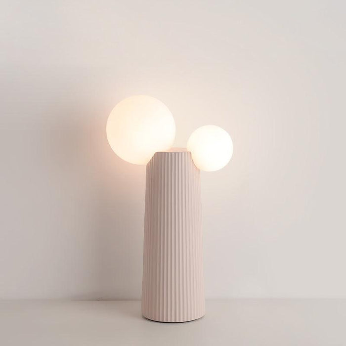 Modern LED Land Table Lamp - Adjustable Brightness, USB Charging Port for Bedroom, Living Room, Office - Perfect for Reading, Working & Night Light