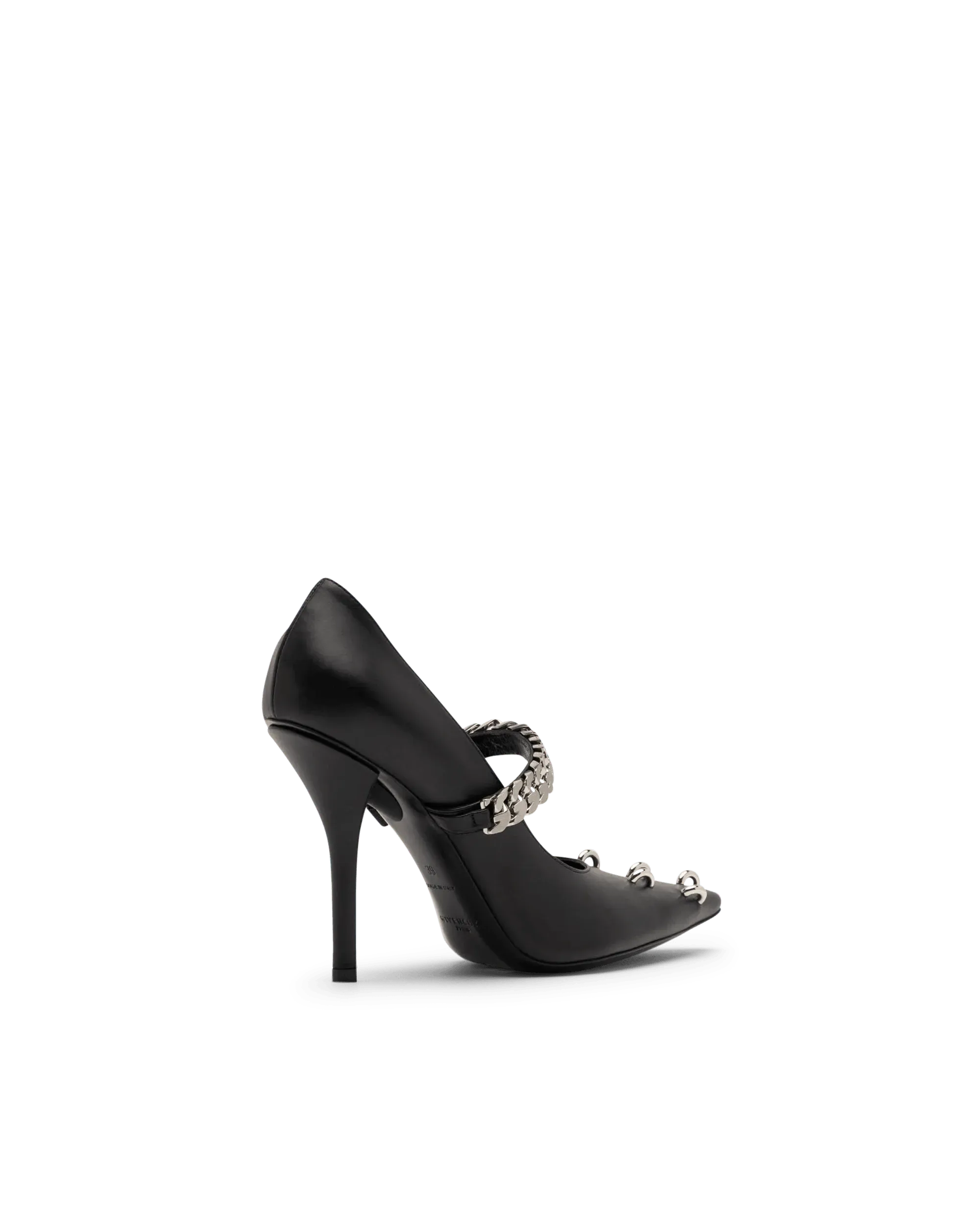Elegant Metal Detailed Leather Pumps for Women - Comfortable High Heel Shoes for Office, Party & Wedding - Stylish Dress Shoes for Formal & Casual Occasions