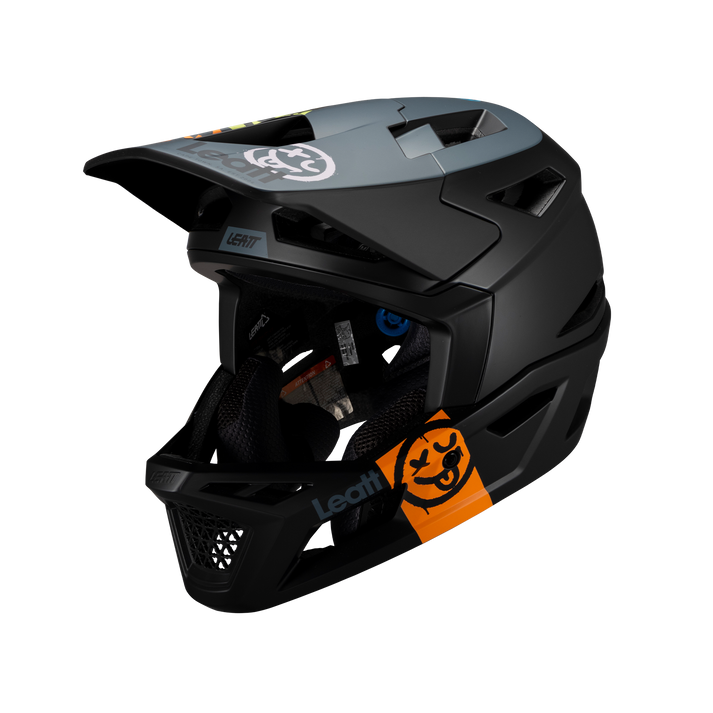 LEATT MTB Gravity 4.0 Full Face Mountain Bike Helmet - Lightweight & Durable for Downhill, Enduro & Trail Riding - Certified Protection for Extreme Cycling Adventures