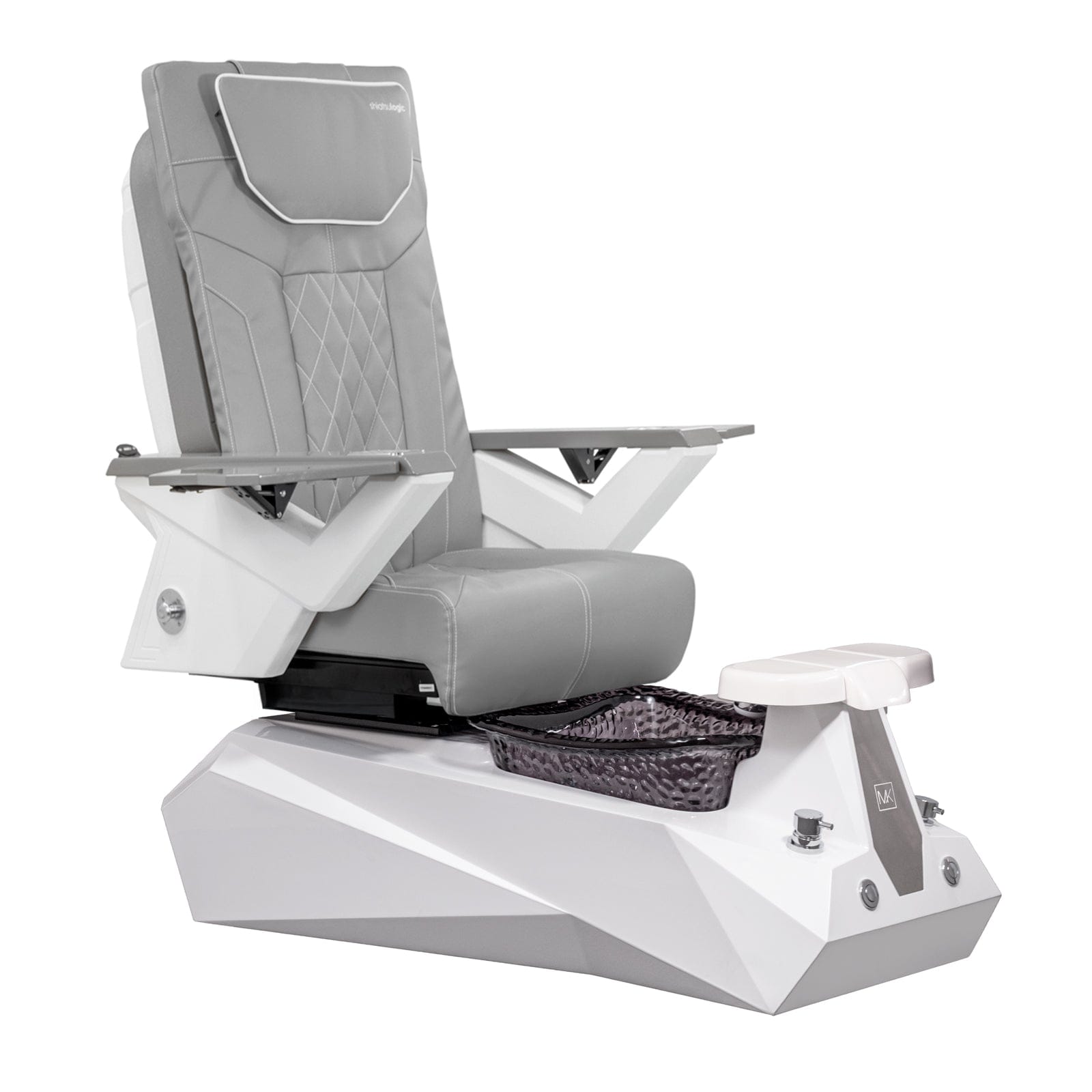 SERENITY Shiatsu Logic FX Professional Pedicure Chair for Salon & Spa – Electric Massage, Reclining, Footrest – Perfect for Nail Care & Relaxation