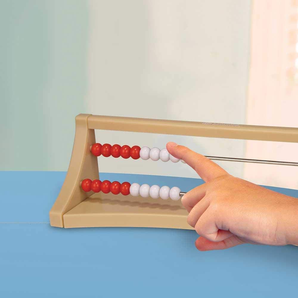 hand2mind Demonstration 20 Bead Rekenrek Classroom Set - Math Abacus for Kids, Kindergarten Counting Manipulatives, Educational Math Toys for Children (Set of 26) - Perfect for Homeschooling & Classroom Math Activities