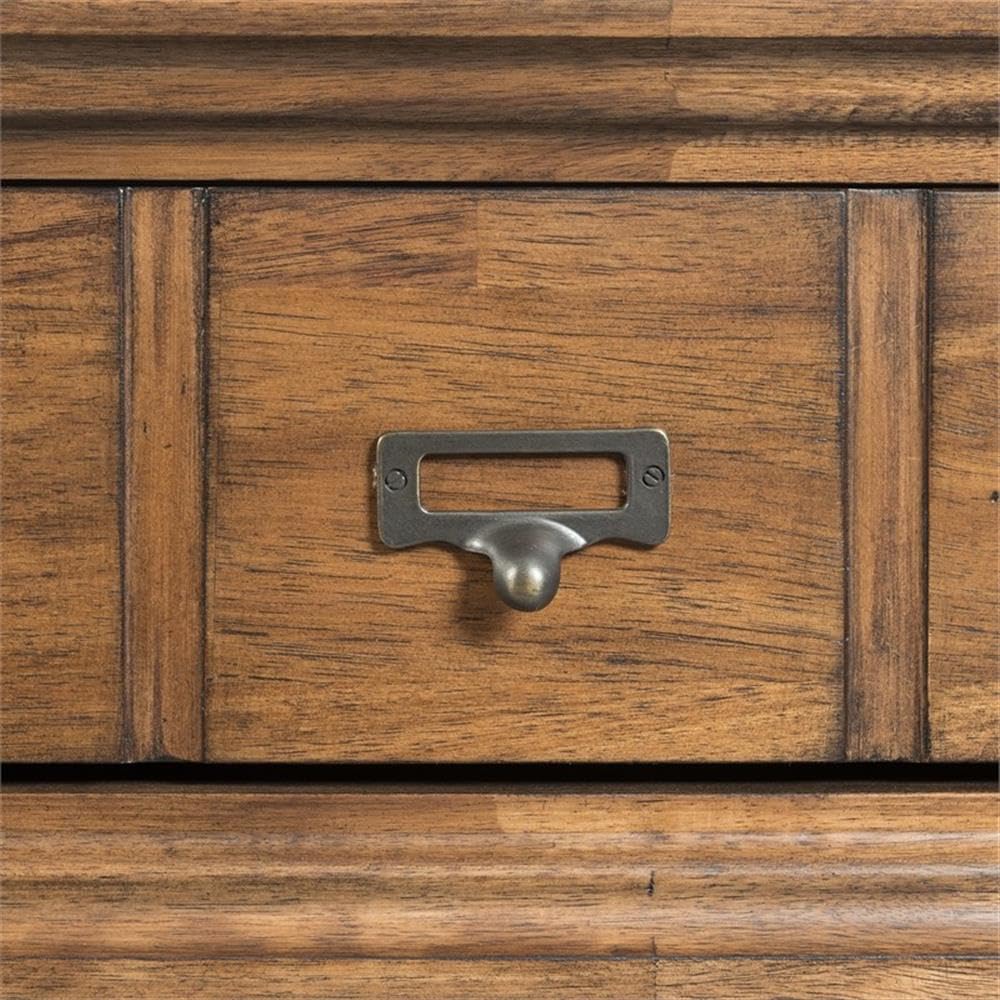 BOWERY HILL Modern 2-Drawer Coffee Table - Stylish Living Room Furniture for Small Spaces, Perfect for Storing Remote Controls and Magazines