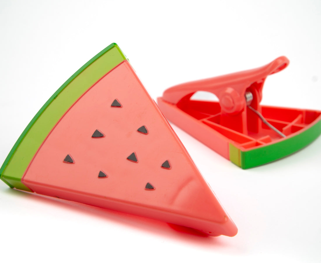 Waterproof Beach Towel Clips - Non-Slip Sandproof Towel Holders for Pool, Lounge Chair & Outdoor Use - Cute Watermelon Design Summer Essentials