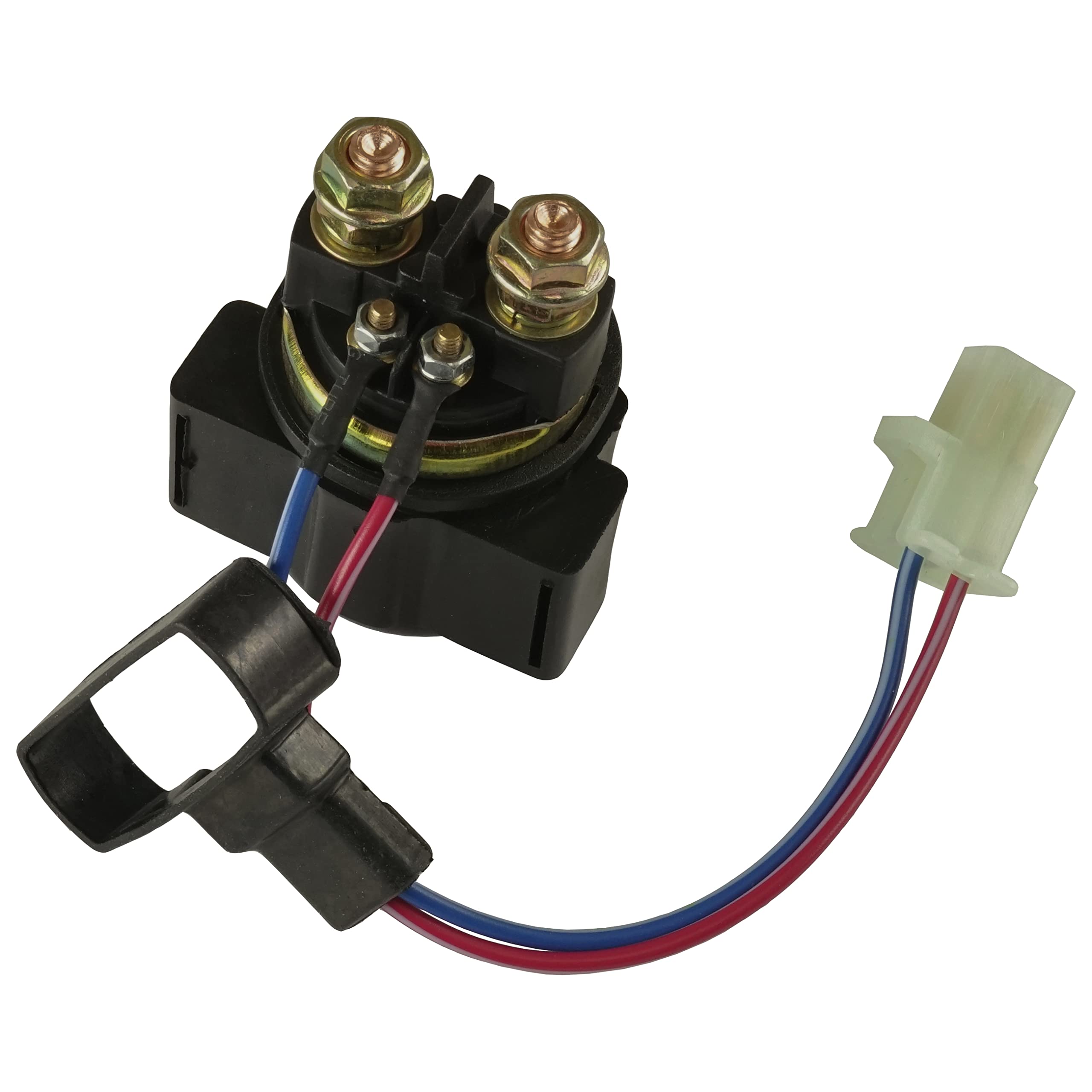 Caltric Starter Solenoid Relay Compatible with Yamaha Big Bear 350 YFM350 1987-1999 - Replacement Part for ATV & UTV Off-Road Vehicles - Perfect for Trail Riding, Hunting & Farm Work