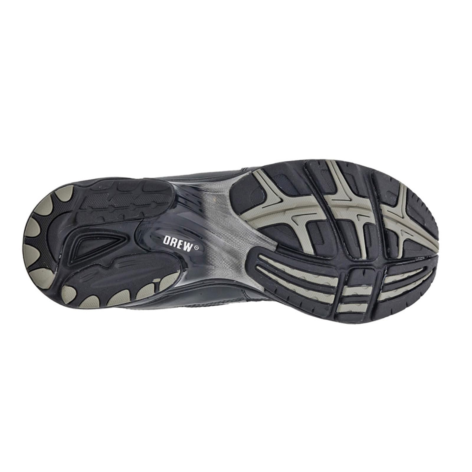 Drew Men's Lightning II Therapeutic Leather Athletic Shoes - Comfortable Double Depth Design for Plantar Fasciitis & Arch Support - Perfect for Running, Walking & Everyday Wear